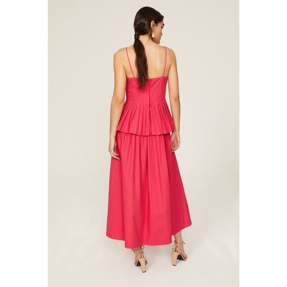 co collection peplum dress pink small - Picture 3 of 12